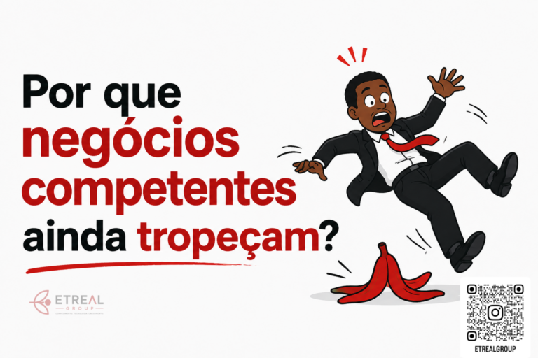 negocios tropeçam